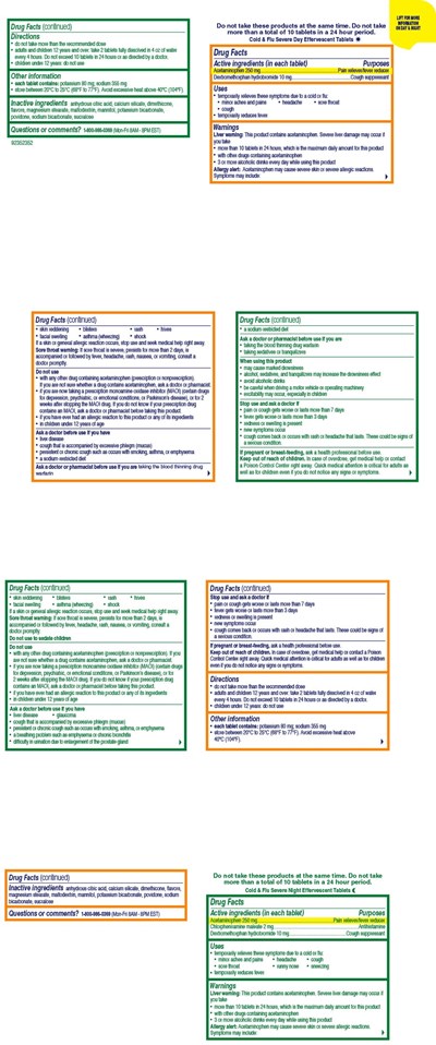 Pdp (Final Artwork (booklet) Asc Cold Flu Severe Dn 24ct Eff)